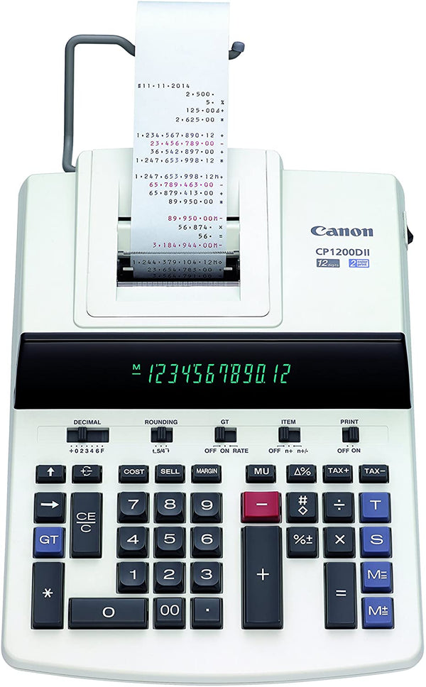 Canon - Calculatrice imprimante de bureau CP1200DII - S.O.S Cartouches inc.