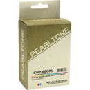 Pearltone® – Cartouche d'encre 60XL trois couleurs rendement élevé (CC644WN) – Modèle économique. - S.O.S Cartouches inc.