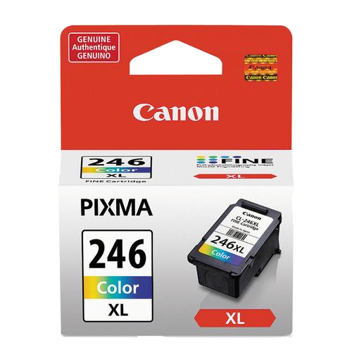 Canon® – Cartouche d'encre CL-246XL couleur haut rendement (8280B001) - S.O.S Cartouches inc.