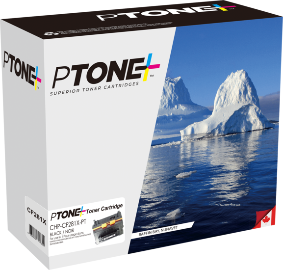 Ptone® – Cartouche toner 81X noire rendement élevé (CF281X) – Qualité Supérieur. - S.O.S Cartouches inc.