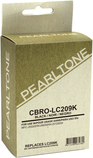 Pearltone® – Cartouche d'encre LC-209 noire rendement très très élevé (LC209BK) – Modèle économique. - S.O.S Cartouches inc.