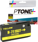 Ptone® – Cartouche d'encre 711 jaune rendement élevé (CZ132A) – Qualité Supérieur. - S.O.S Cartouches inc.