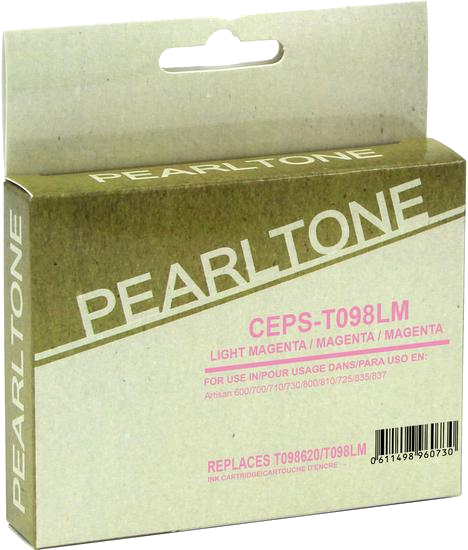 Pearltone® – Cartouche d'encre 98 (986) magenta claire rendement standard (T098620) – Modèle économique. - S.O.S Cartouches inc.