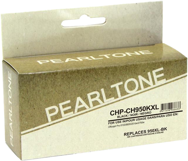 Pearltone® – Cartouche d'encre 950XL noire rendement élevé (CN045AN) – Modèle économique. - S.O.S Cartouches inc.