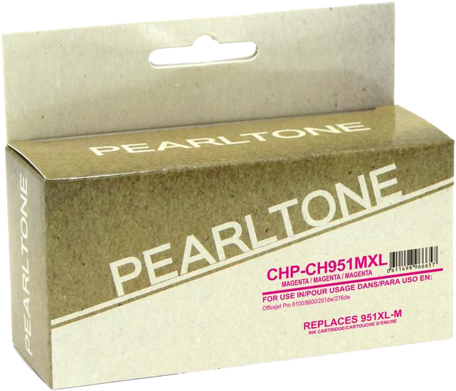 Pearltone® – Cartouche d'encre 951XL magenta rendement élevé (CN047AN) – Modèle économique. - S.O.S Cartouches inc.
