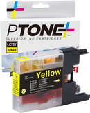 Ptone® – Cartouche d'encre LC-75 jaune rendement élevé (LC75Y) – Qualité Supérieur. - S.O.S Cartouches inc.
