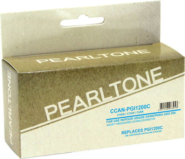 Pearltone® – Cartouche d'encre PGI-1200XL cyan rendement élevé (9196B001) – Modèle économique. - S.O.S Cartouches inc.
