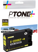 Ptone® – Cartouche d'encre PGI-1200XL jaune rendement élevé (9198B001) – Qualité Supérieur. - S.O.S Cartouches inc.