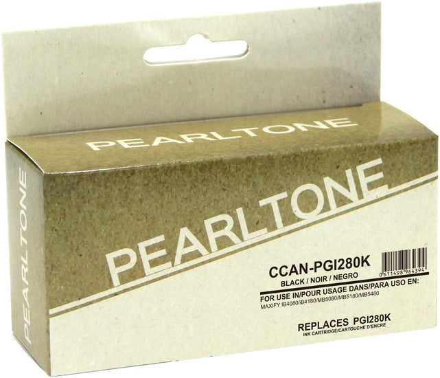 Pearltone® – Cartouche d'encre PGI-280XXL noire rendement  très élevé (1967C001) – Modèle économique. - S.O.S Cartouches inc.