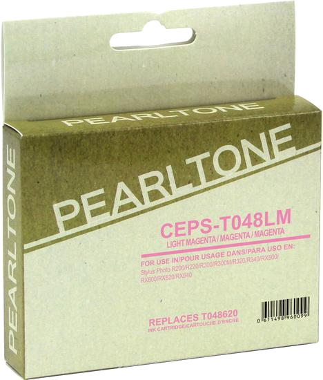 Pearltone® – Cartouche d'encre 48 magenta claire rendement élevé (T0486120) – Modèle économique. - S.O.S Cartouches inc.