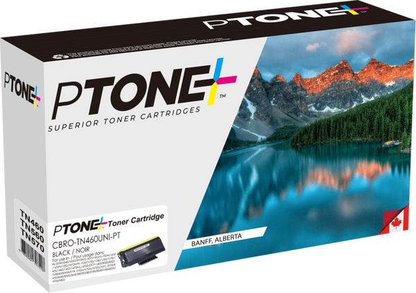 Ptone® – Cartouche toner TN-570 noire rendement élevé (TN570BK) – Qualité Supérieur. - S.O.S Cartouches inc.