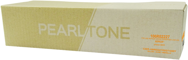 Pearltone® – Cartouche toner 106R02227 jaune rendement élevé (106R02227) – Modèle économique. - S.O.S Cartouches inc.
