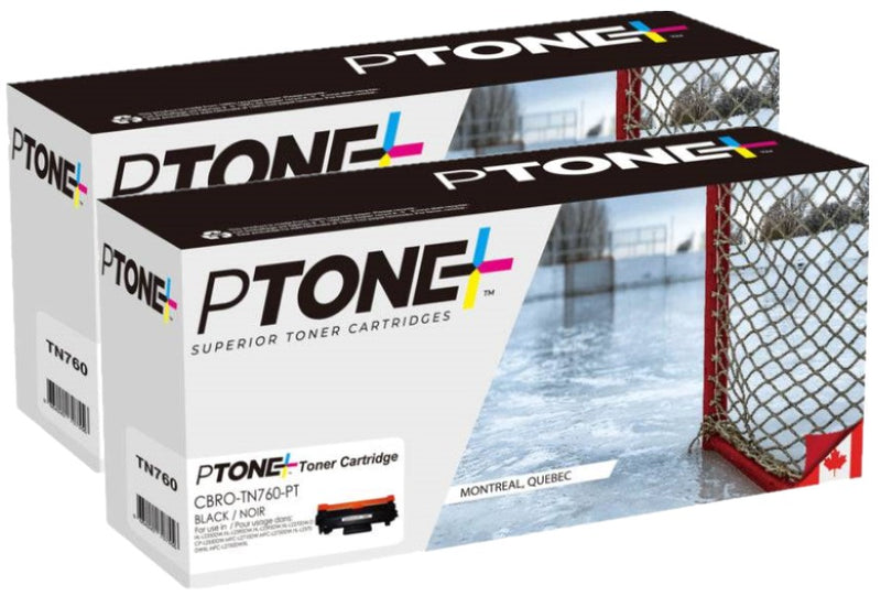 Brother TN760 toner cartridge high yield for TN730 ptone® generic product for Brother-1/paquet